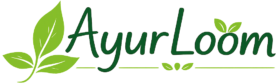 AyurLoom logo – Traditional Indian wellness and herbal living